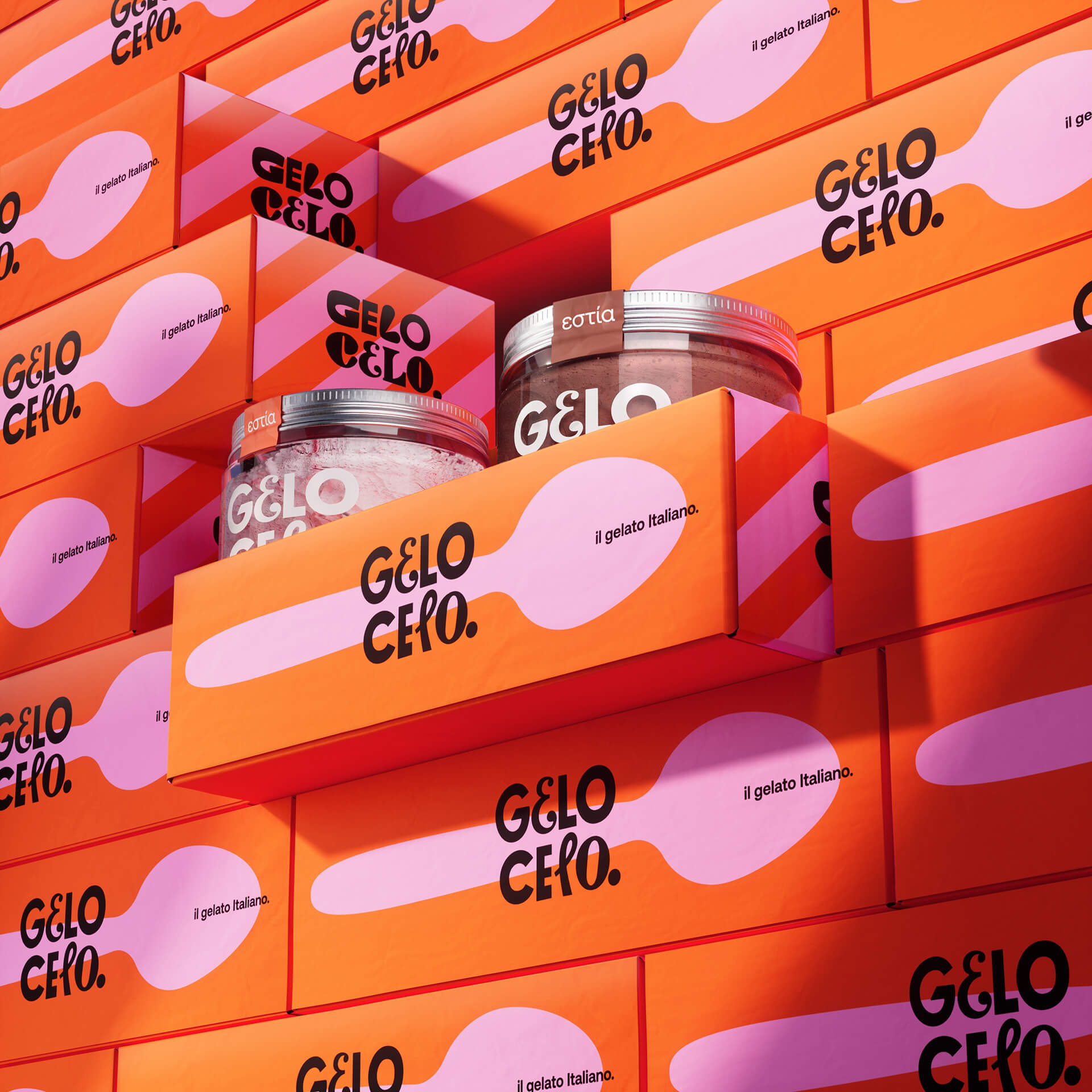 Boo Republic Gives Gelo Celo a Playful Identity That Mirrors the Joy of Every Scoop