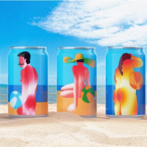 Student Shura Kashentseva Creates Nude Mood Branding Inspired by Body Acceptance and Emotional Clarity