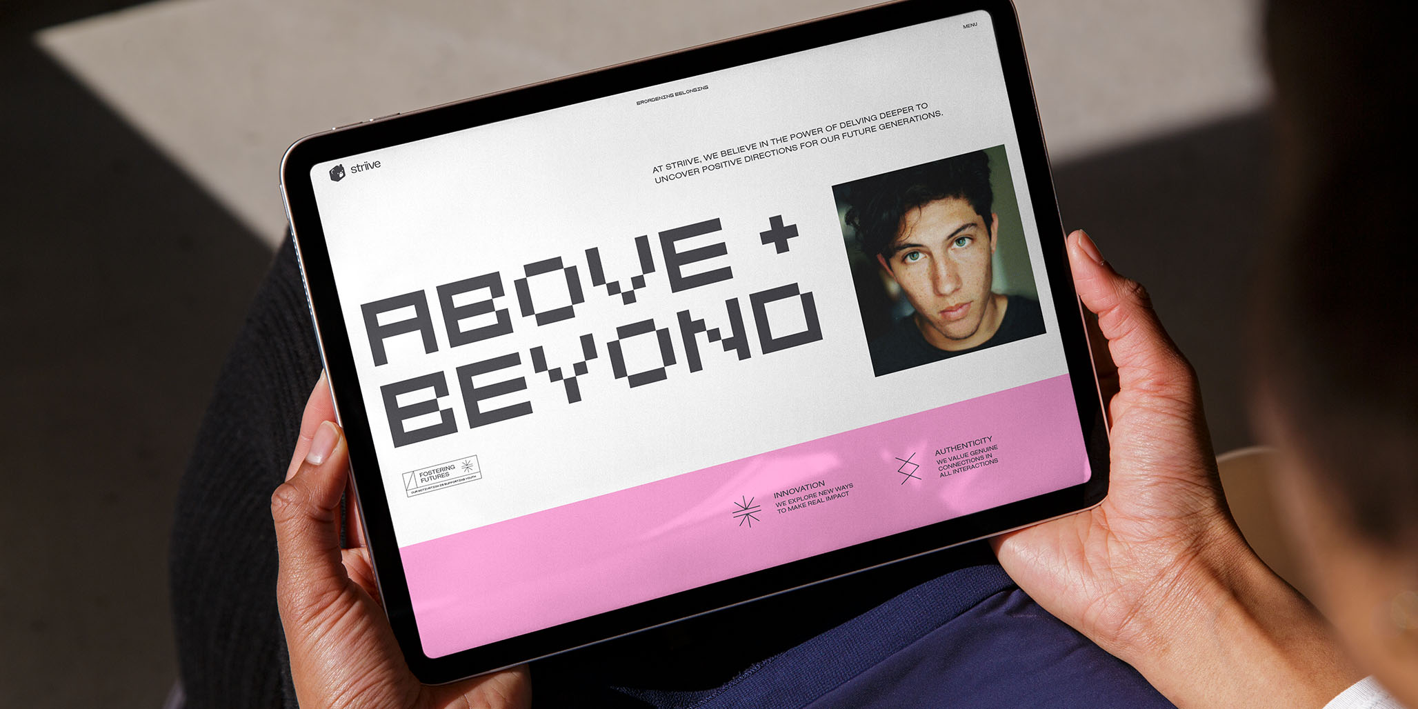 Percept Brand Design Agency Shapes Striive Care Into a Modern and Empowering Youth Brand