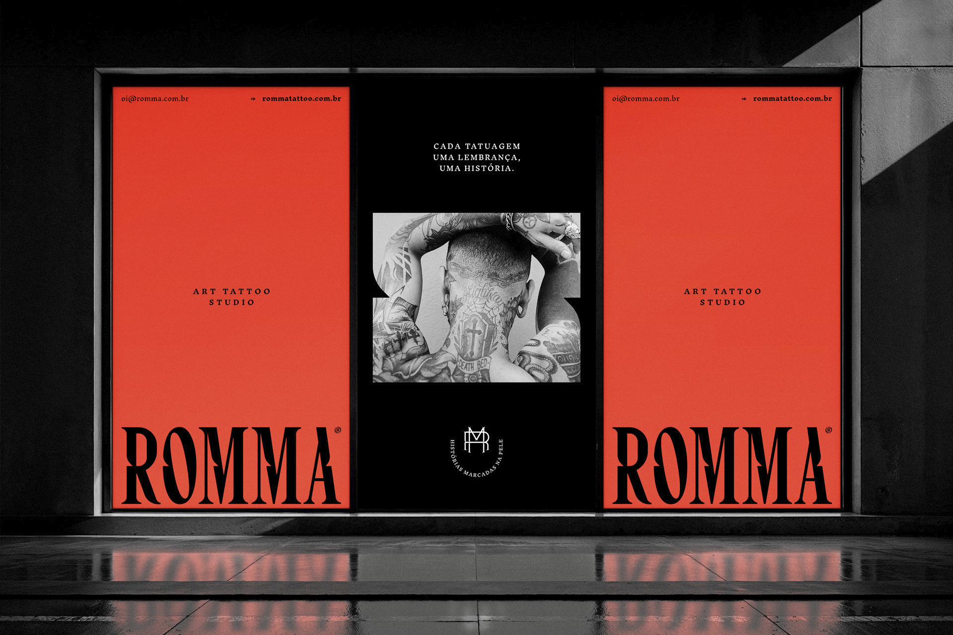 Beto Nunes Brand Design Refreshes Romma Art Tattoo with a Visual Language That Deepens Emotional Connection