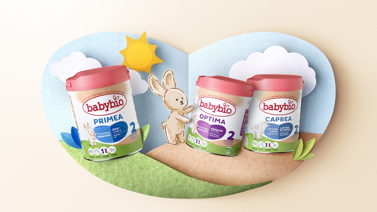 Redesigning Tenderness, A New Look For Babybio by Lonsdale