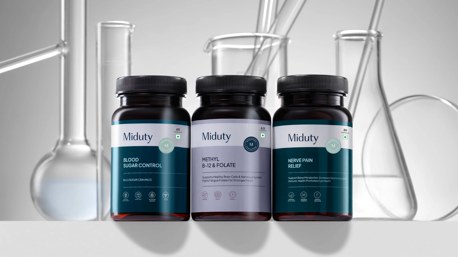 Confetti Design Studio Brings Visual Intelligence and Clarity to Miduty’s Premium Wellness Range