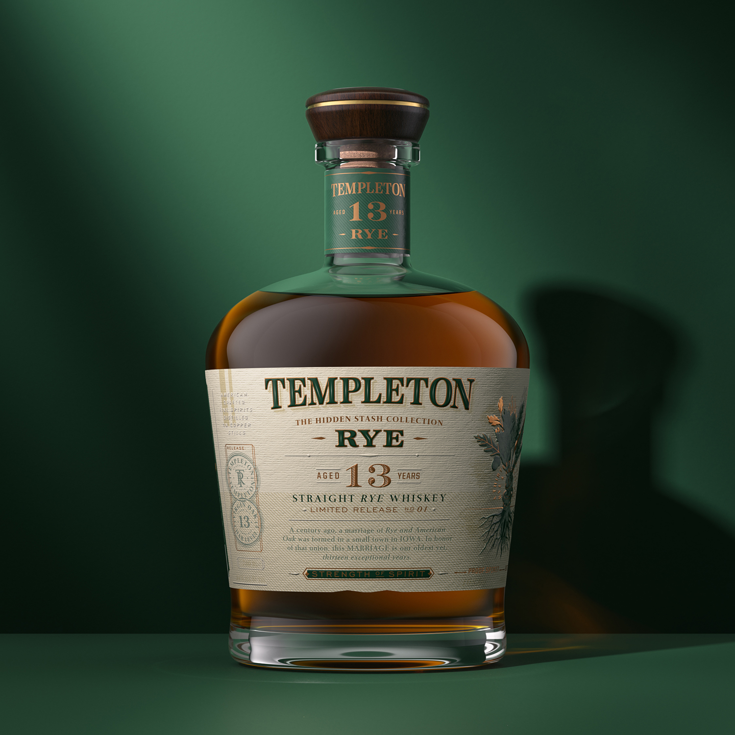 Thoroughbred Spirits Design Honors Templeton Whiskey’s Heritage with The Hidden Stash Collection Debut
