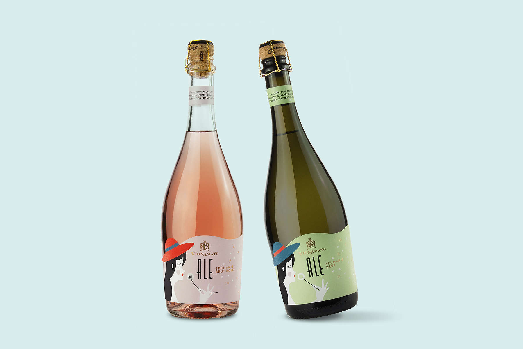 Numeroquattro Brings Vignamato Ale to Life with a Label That Reflects Heritage and Lightness