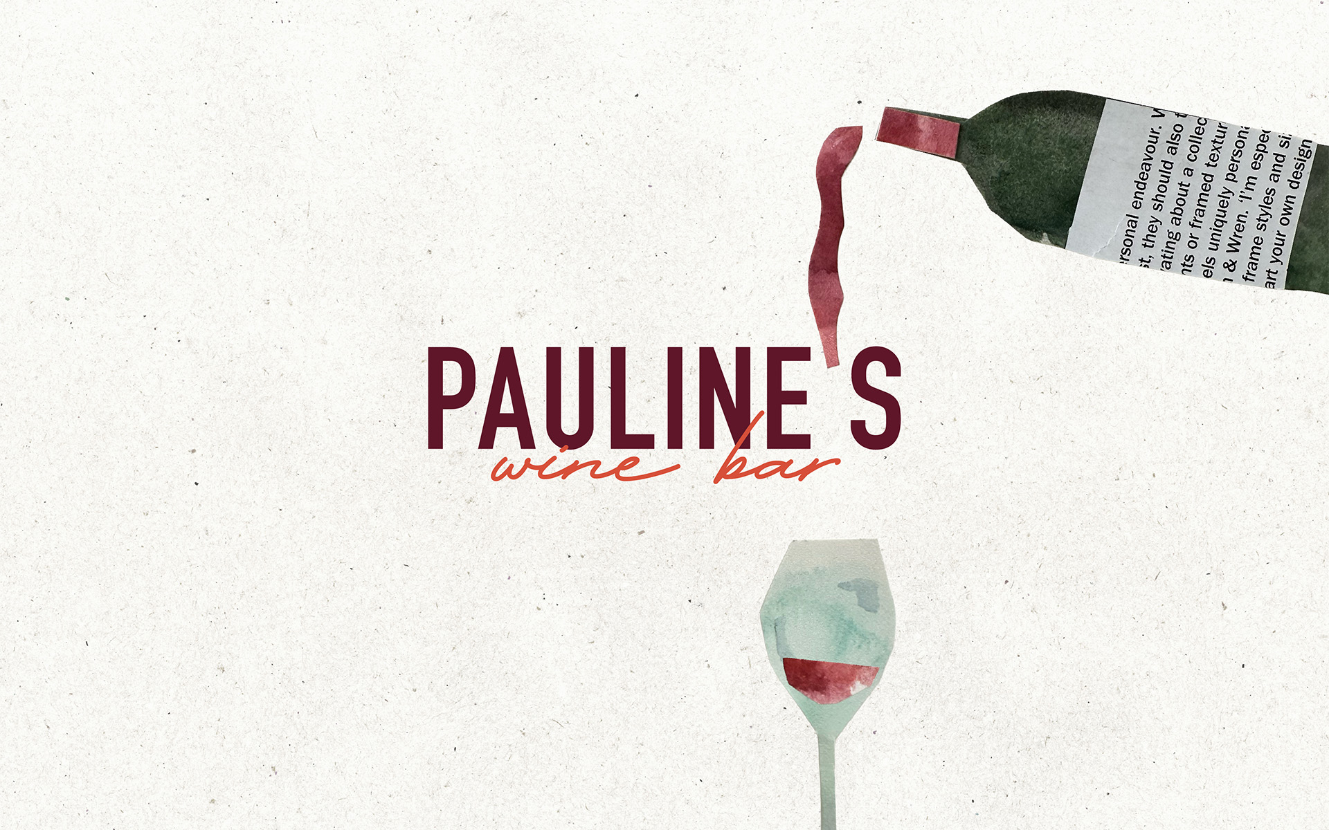 Gamze Binici Elevates Pauline’s Wine Bar with a Tactile Identity Full of Warmth and Character
