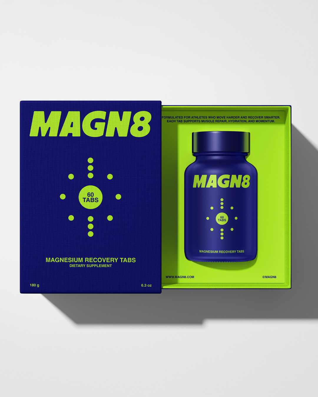 Gamze Binici Energizes MAGN8 with a High-Impact Identity for Modern Athletic Recovery