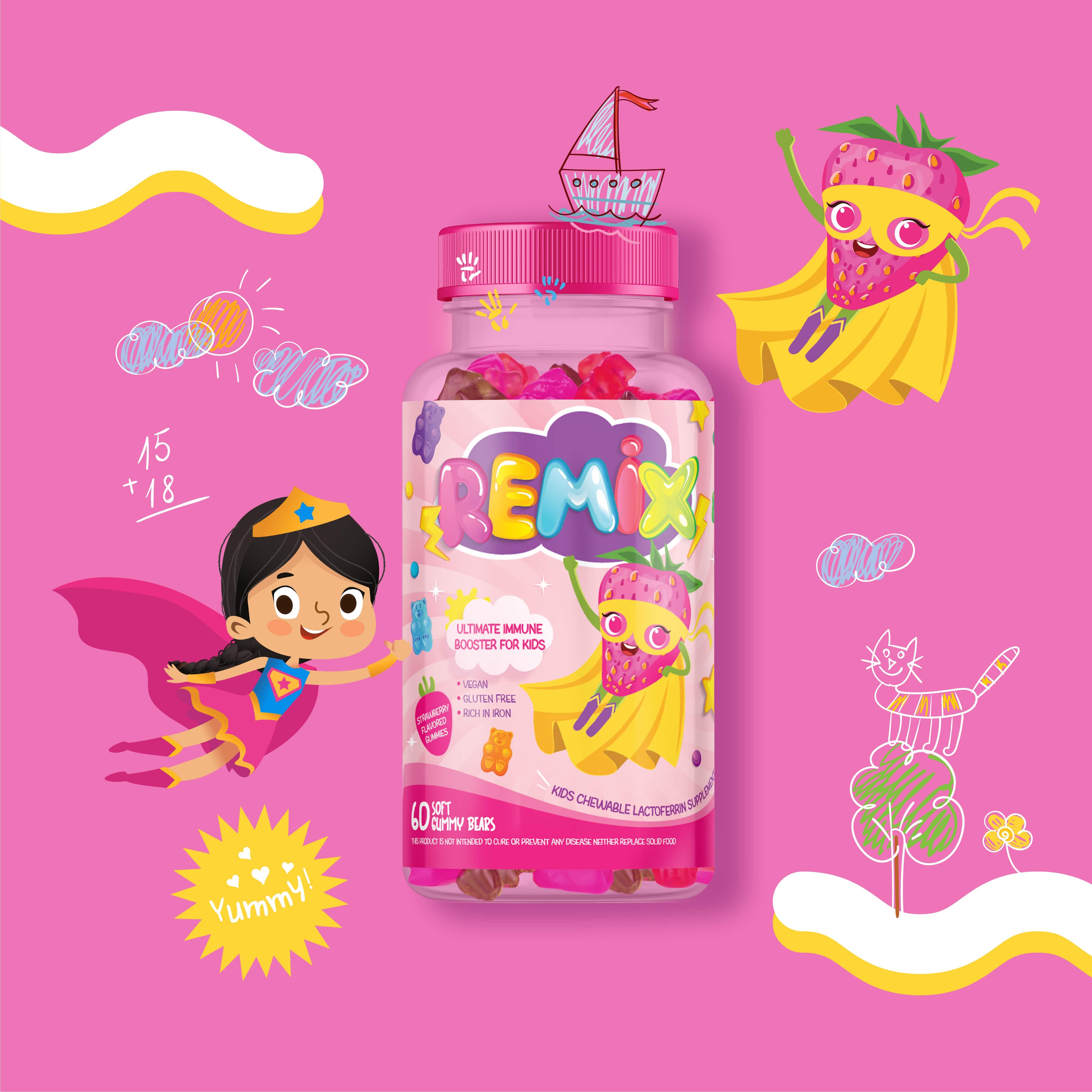 Marklinica – Vitamins Redesigned for Little Hands by Remix