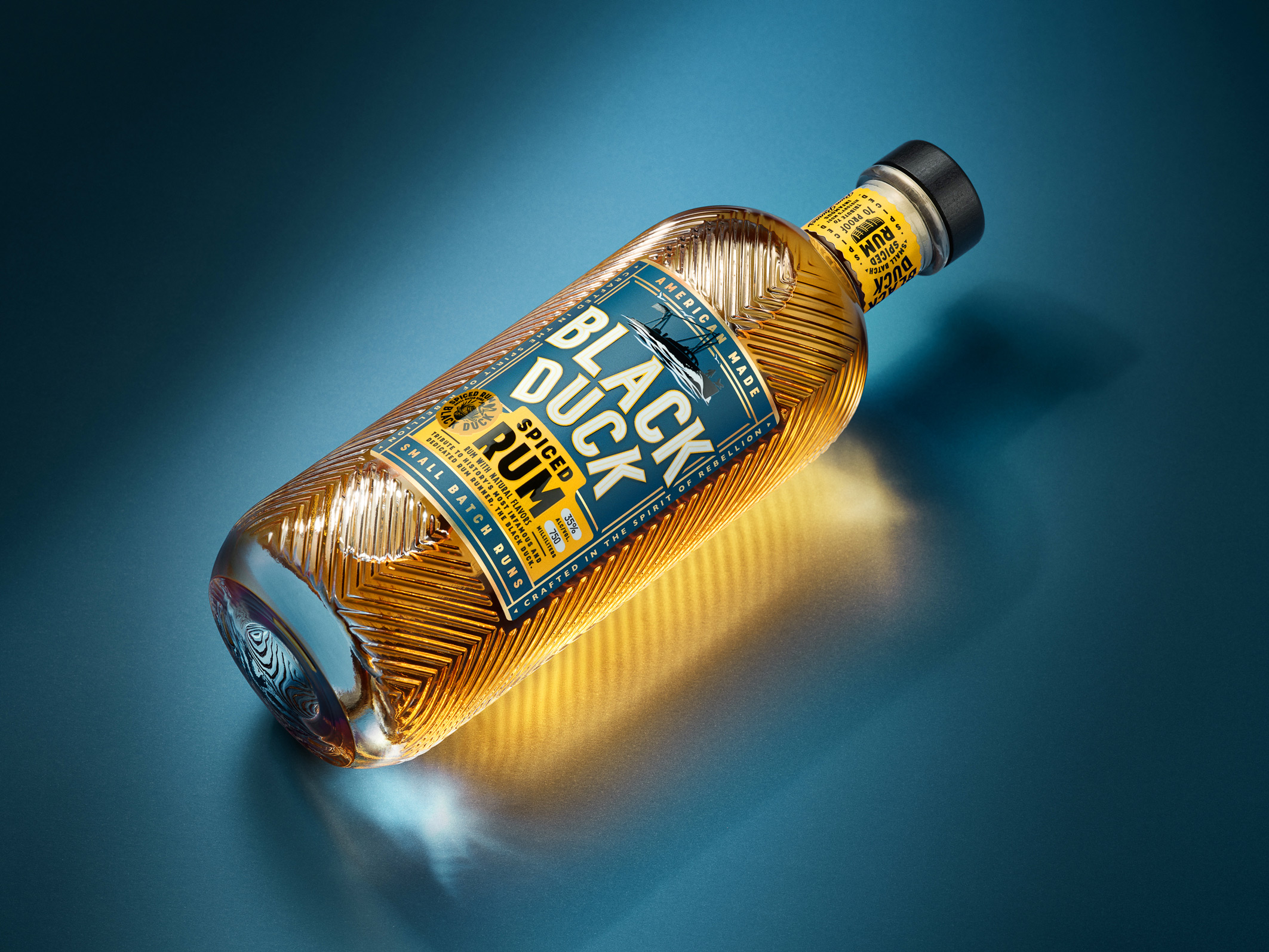 Chad Michael Studio Elevates Black Duck Rum with a Distinctive Nautical Identity