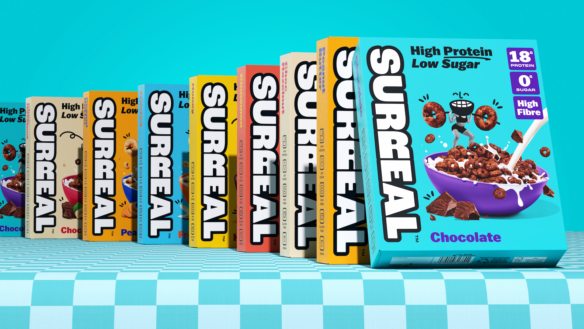 Earthling Studio Pumps Up Surreal’s Brand for Its Next Bold Move in Cereal