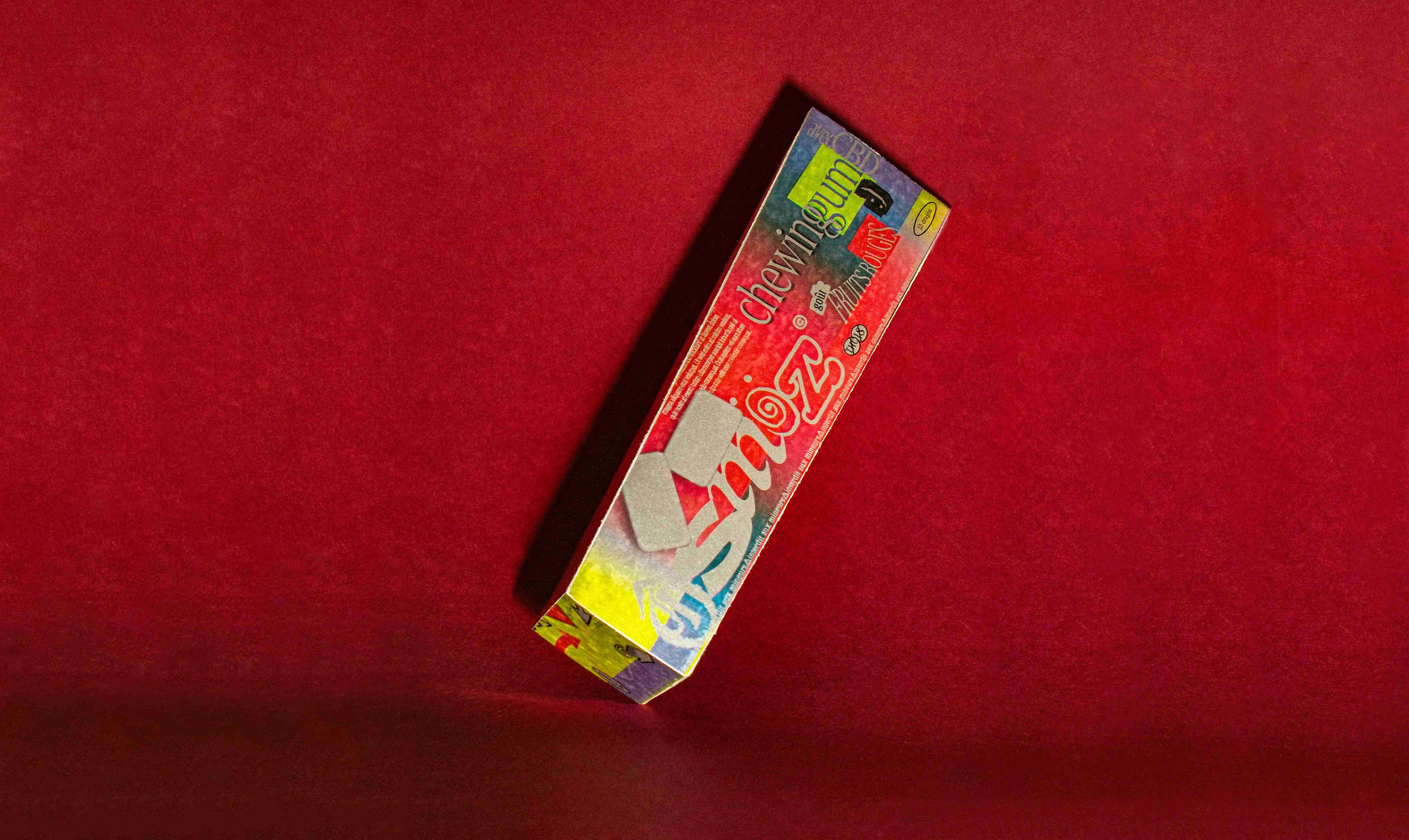 Osmoz, an Identity Based on Anti-Design for CBD Gum by Mattéo Tabutieaux