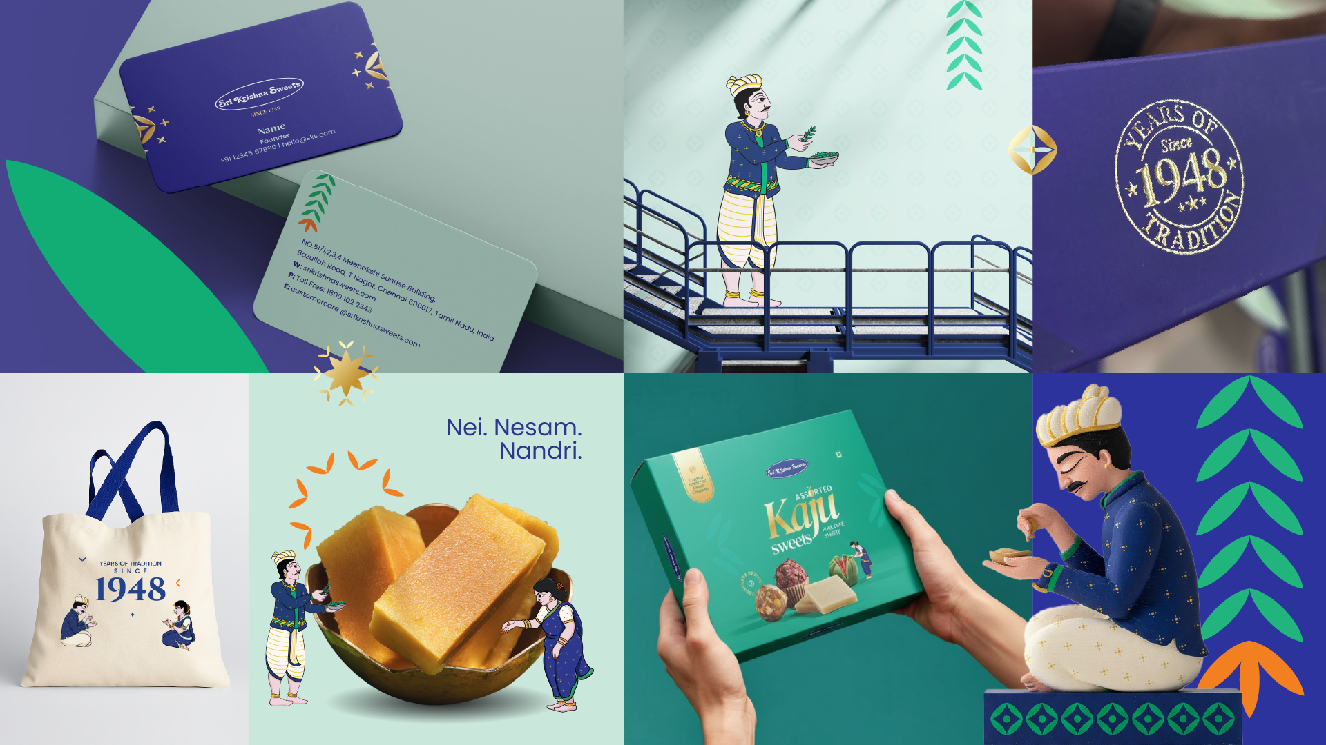 Reimagining a 75-Year Legacy: Sri Krishna Sweets by Kirukal