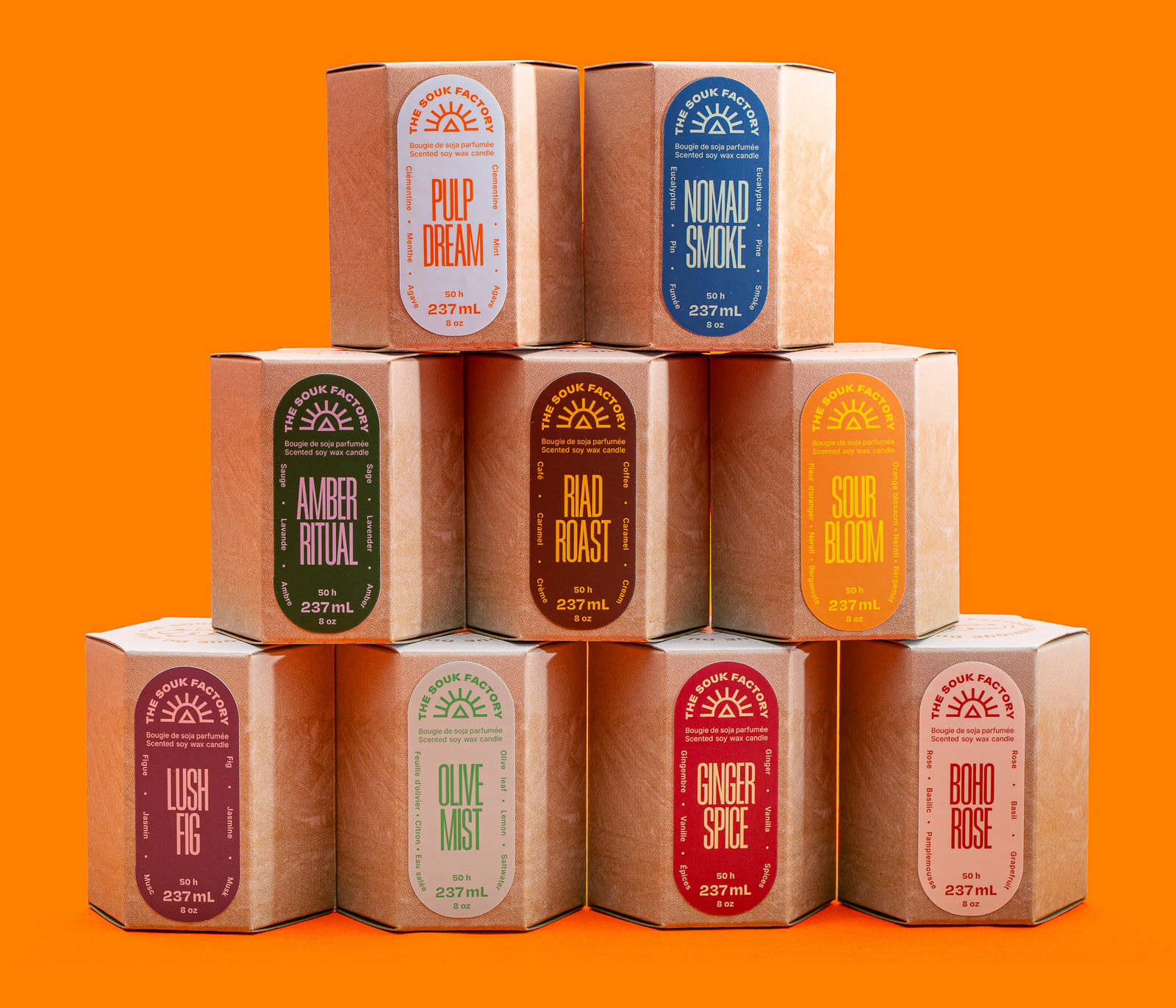 The Souk Factory: A Bold, Tactile Packaging System Rooted in Story by Studio Pulp & Pixel