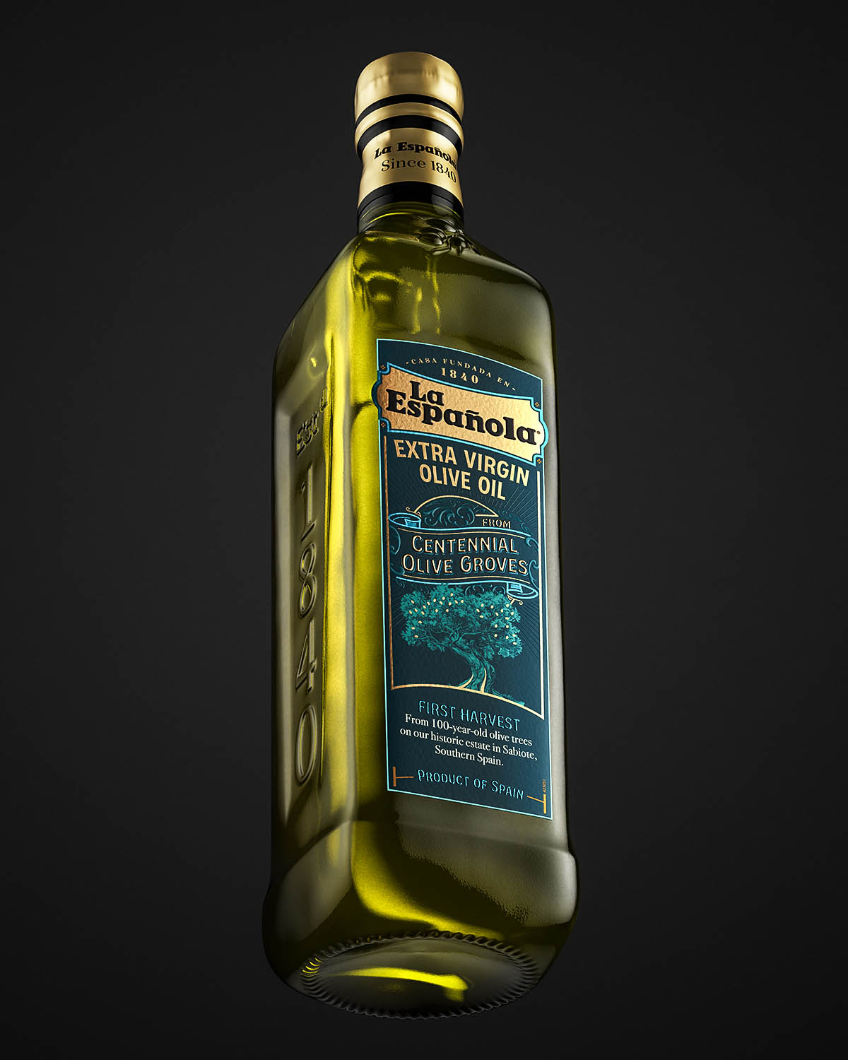 La Española Centennial Olive Grove Packaging Design by Hugo Zapata