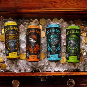 A Deep-Sea Universe Takes Shape in Sail & Brew’s Character-Led Beer Portfolio by Nuex Creative