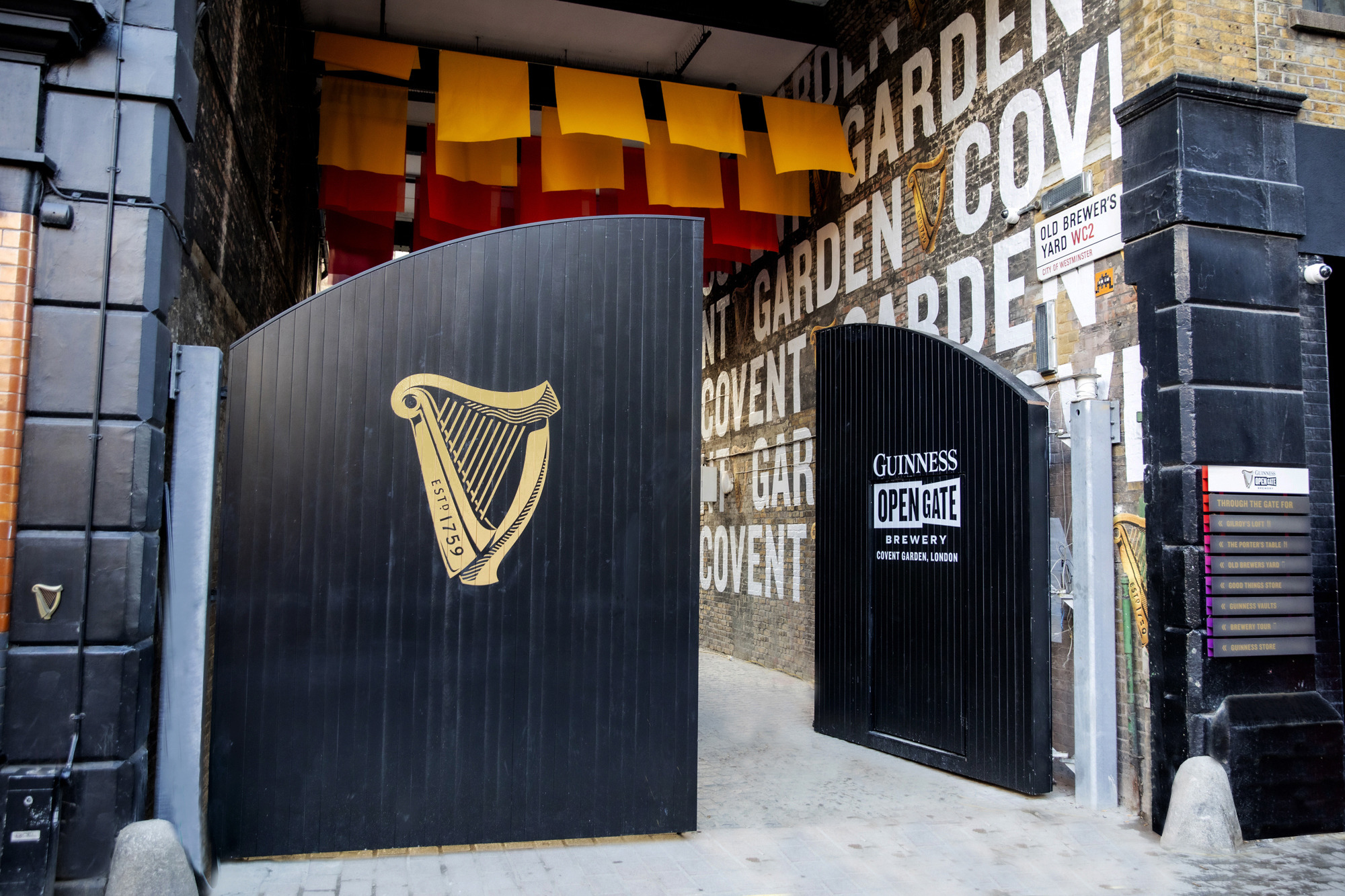 Dalziel & Pow Creates Way Finding System and Retail Design for New Guinness Open Gate Brewery London