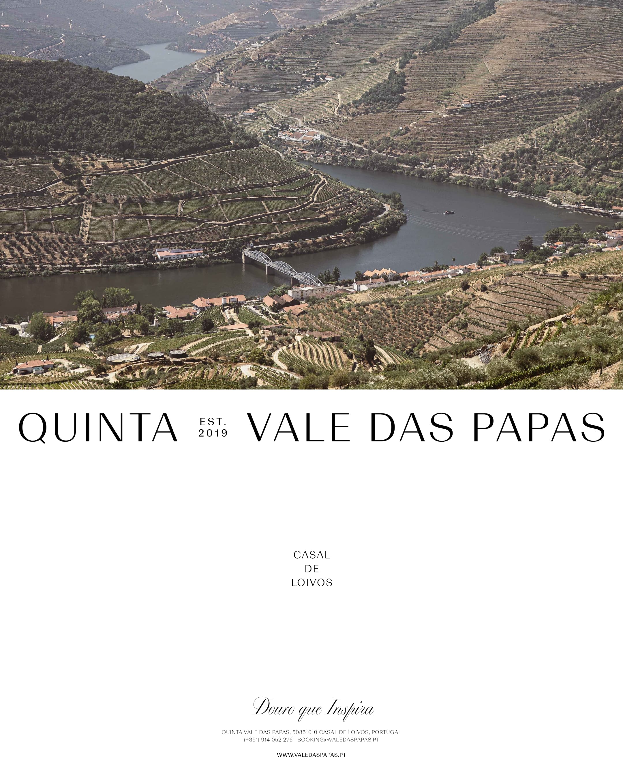 Bleam Creative Defines a Timeless Hospitality Identity for Quinta Vale das Papas