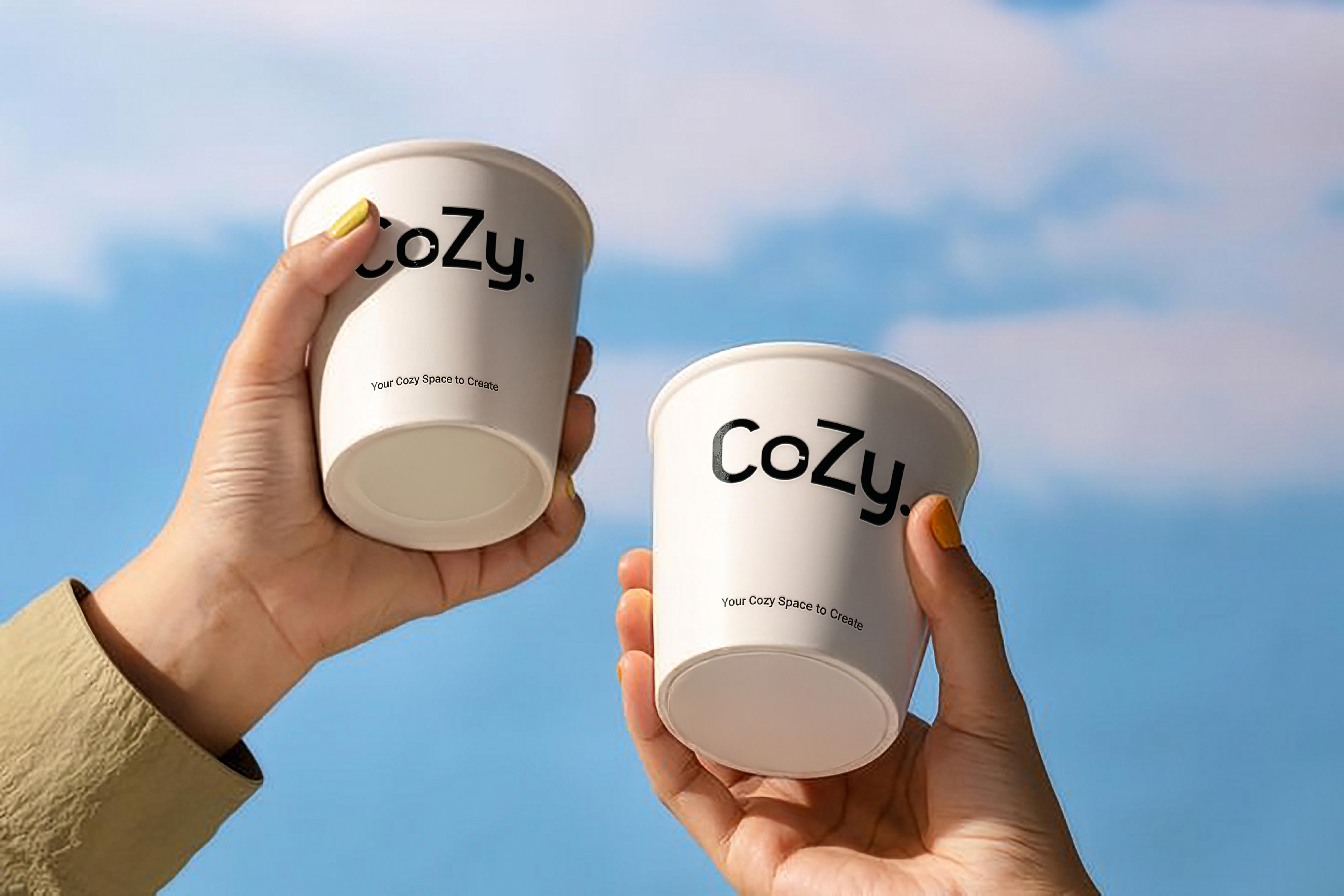 Zesthive.creative Translates Focus and Comfort Into the Cozy Coffee Brand Identity
