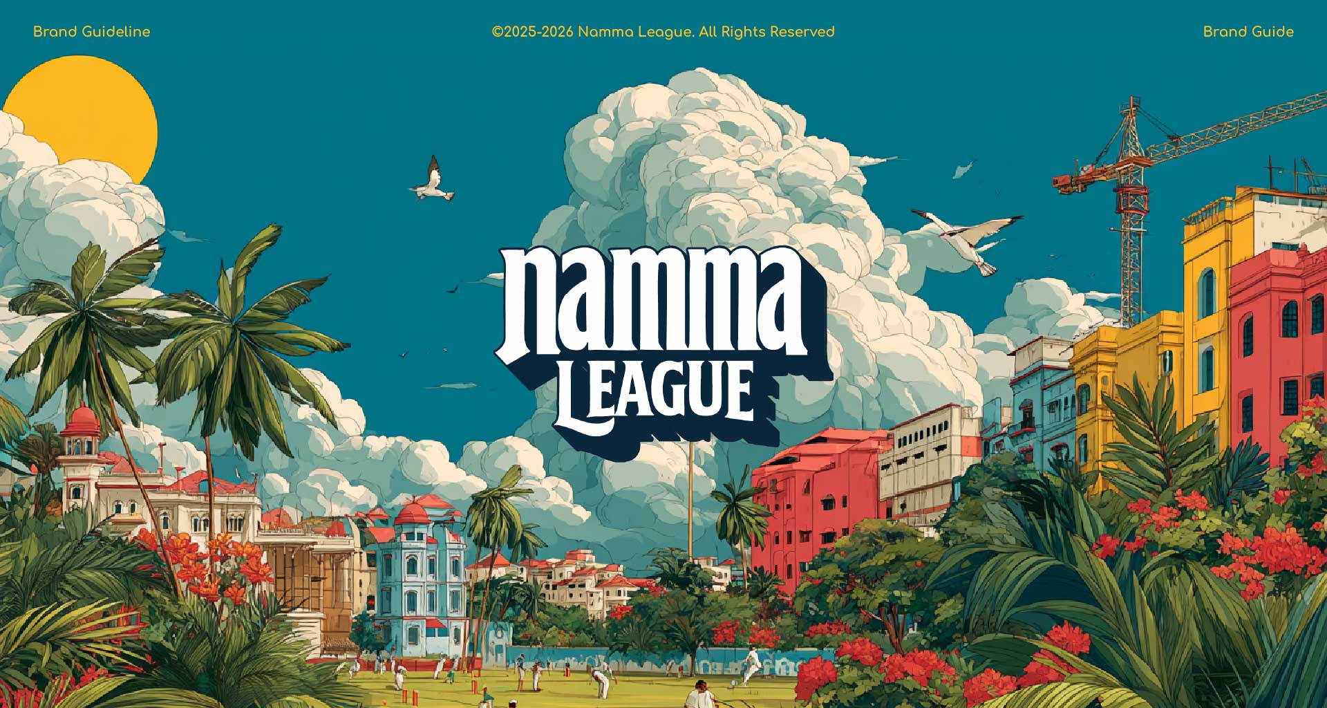 Namma League Unveils a Community-First Sports Identity Designed by Kabir Kashyap Design Co.