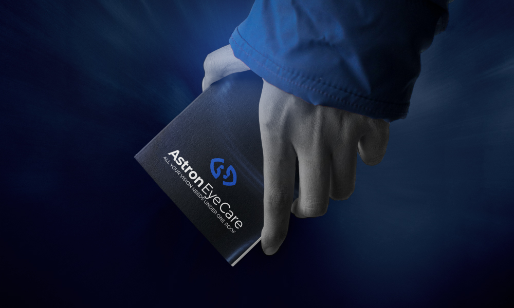 Logo & Brand Identity Design for Astron Eyecare by Ramees Designs
