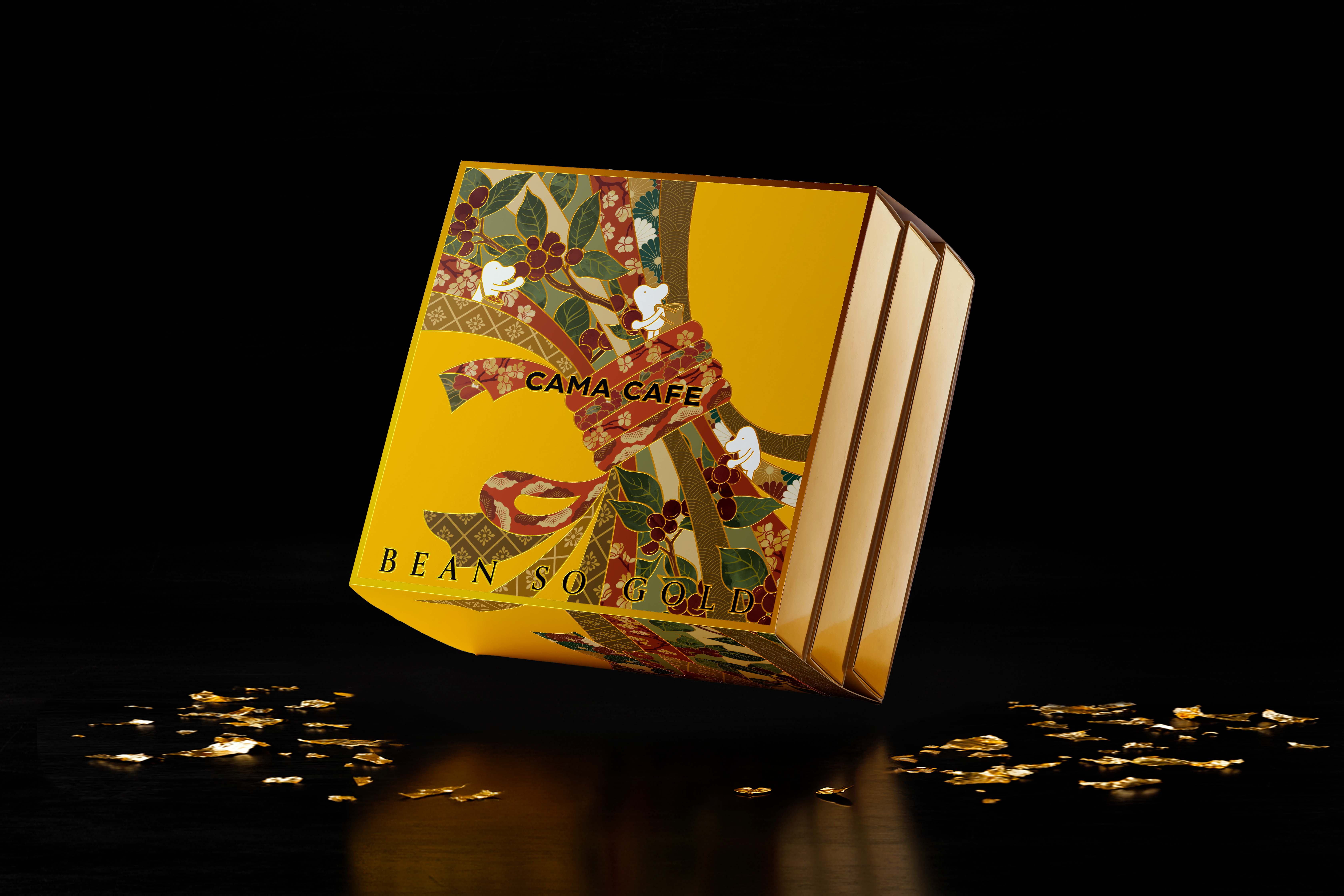 Bean So Gold Coffee Visual Identity Design by Lung-hao Chiang