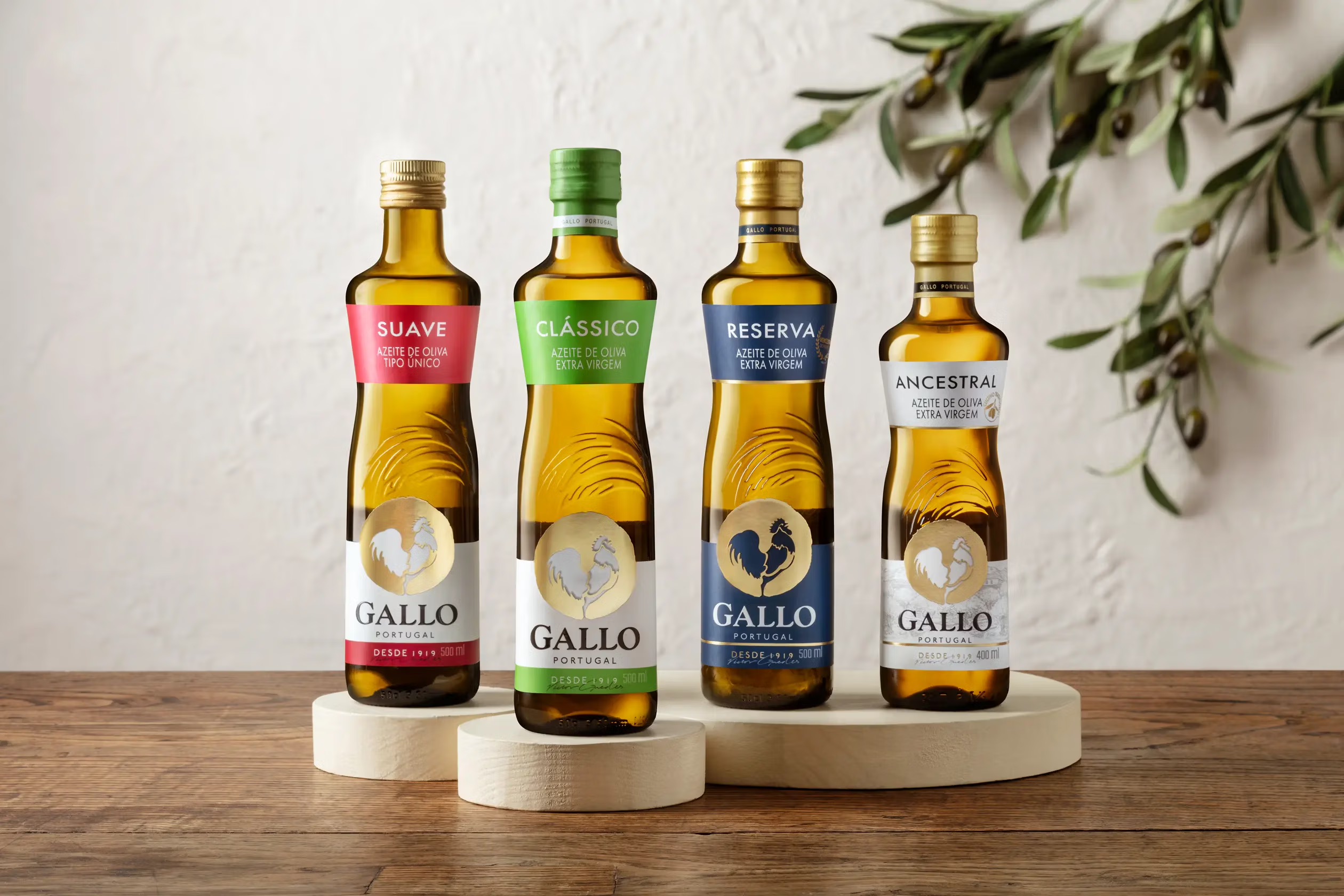 Gallo Olive Oil Global Identity Rebrand and Brand Redesign by Studio Minerva