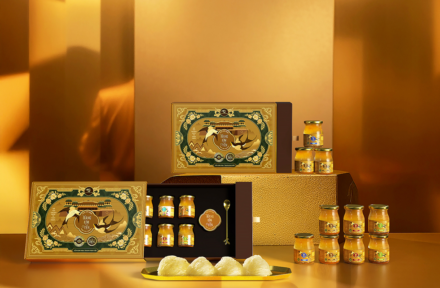 Stewed Bird’s Nest Packaging Set by Lucky Brand Associates