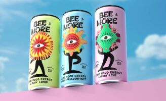 Beemore Energy Drink by Boundless Brand Design Redefines Natural Energy on Shelf