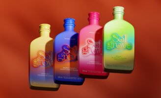 Rakesh Khilare Designs Sol Grove as a Color Driven Wellness Seltzer Brand