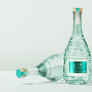 L16° Far North Dry Gin Showcases a Sensory Packaging Vision by Clay Andrews