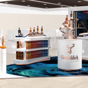 Glenfiddich Perpetual Collection Retail Environment by Boundless Brand Design