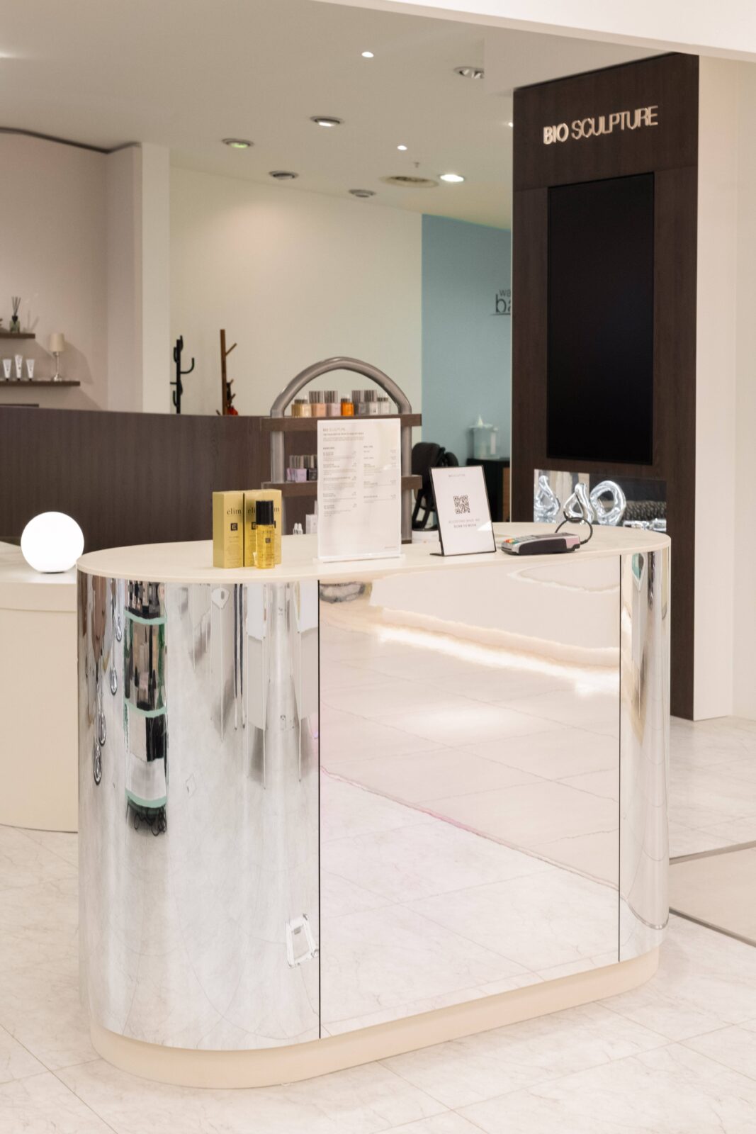 Etch Designs a Neo Art Deco Retail Experience for Bio Sculpture at Selfridges