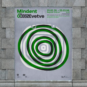 Botond Vörös Develops a Conceptual Visual Identity for the Mindent Összevetve Exhibition