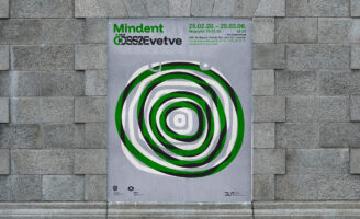 Botond Vörös Develops a Conceptual Visual Identity for the Mindent Összevetve Exhibition