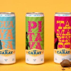 Marlene Arias Leon Designs Ay Caray as a Lucha Libre Inspired Tequila Aguas Frescas Brand