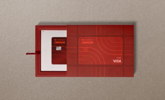 Barrett Hofherr Designs DoorDash Crimson as a Premium Instant Pay Card for Dashers