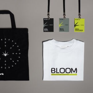 Student Mark Dabu Creates a Clean and Authoritative Identity for the Bloom Conference