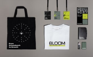 Student Mark Dabu Creates a Clean and Authoritative Identity for the Bloom Conference