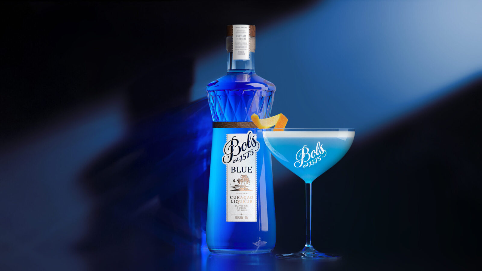 The Otherly Revitalises Bols Blue 1575 as a Premium Icon for Modern Cocktail Culture