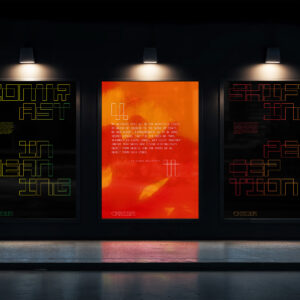Phoebee Lin Explores Perception and Culture Through Chroma Typeface and Dynamic Color Identity