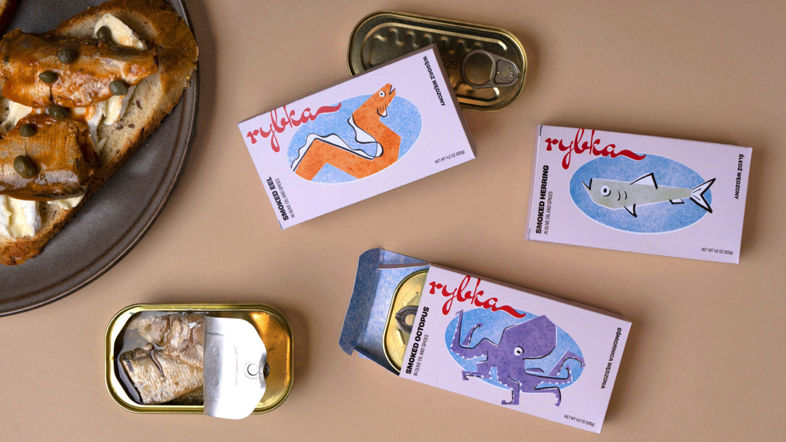Student Emma Gulij Introduces Rybka as a Heritage-Led Premium Tinned Fish Brand