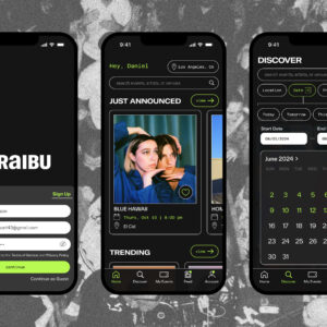 Student Gizelle Farinas Designs Raibu to Streamline Live Music Discovery With Social-First UX