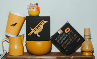 Ceren Burcu Turkan Unveils Corvo House Through a Minimalist Coffee Identity and Striking Packaging Design