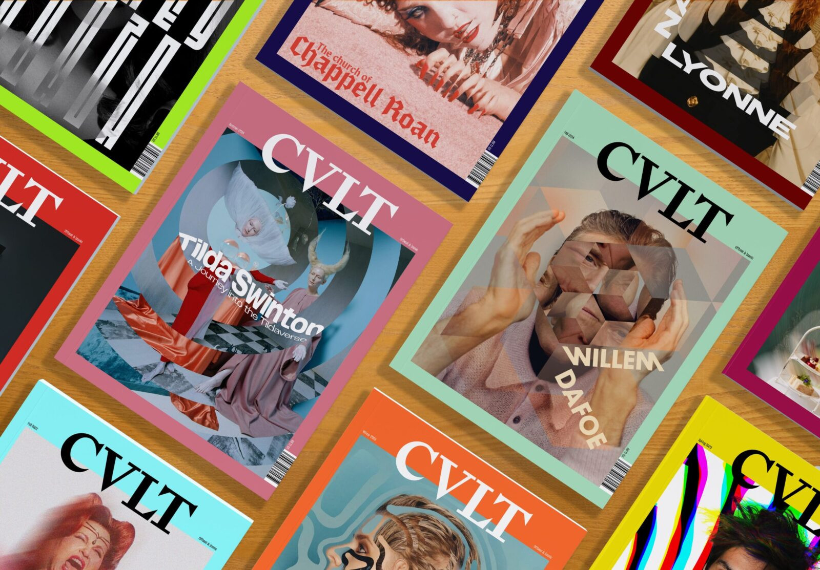 John Wise Designs CVLT Magazine as a Subversive Reframe of Celebrity Culture