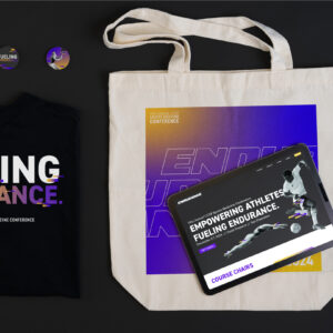Endurance Sports Medicine Conference Branding by Student Tess Jordahl