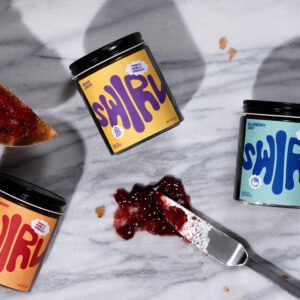 Student Alexa Rendon Creates Swirl to Reimagine Jam Through Color, Motion, and Personality