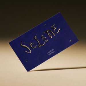 Selene Aegean Bistro Unveils an Immersive Dining Identity by Glasfurd and Walker