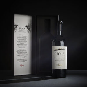 Hangar Design Group Redesigns Grola Bottle for Contemporary Clarity and Timeless Appeal