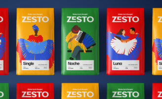 A4DH Branding Services Brings Zesto Coffee to Life With a Colorful, Rhythm-Driven Brand World Inspired by Colombian Culture