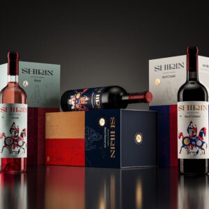 A4DH Branding Services Brings Persian Romance to Life Through Shirin Wine Packaging Design