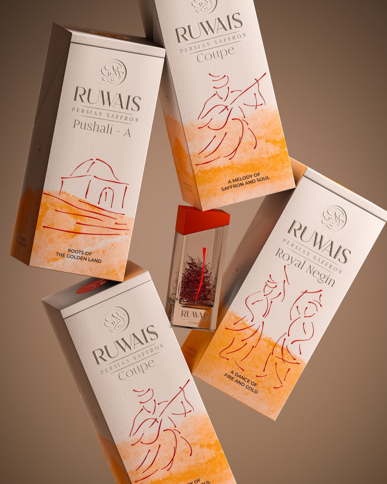 Ruwais Saffron Redefines Cultural Luxury Through Packaging Designed by A4DH Branding Services